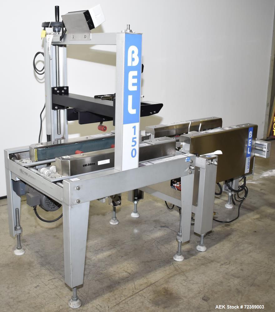 Used Wexxar-Belcor Model 505 Semi-Automatic Case Former / Case Erector with Bel